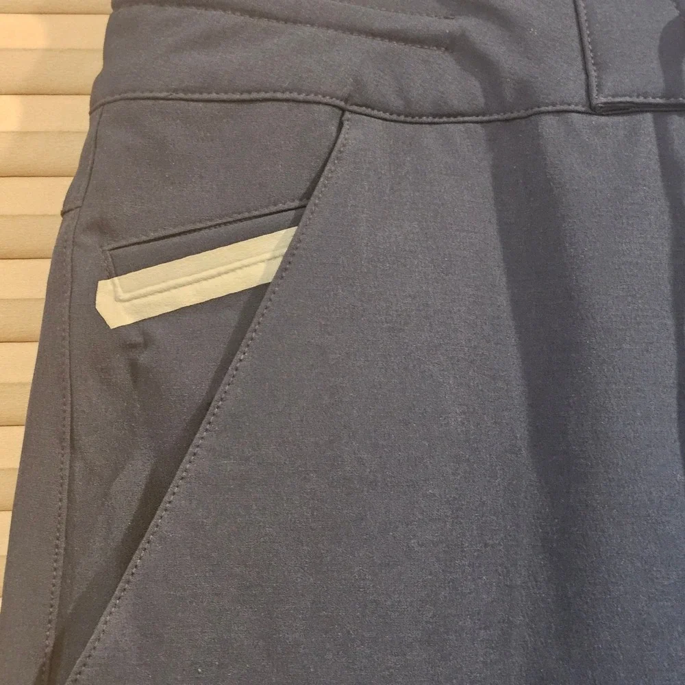 Under Armour Mens Navy Blue HeatGear Board Shorts Size 34 Fish Hook Logo